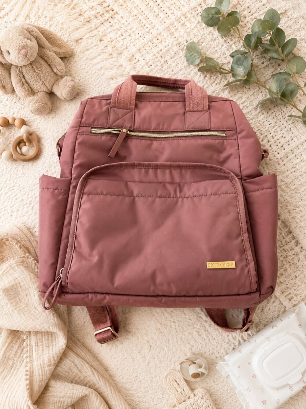 Skip Hop Diaper Bag, in Pink